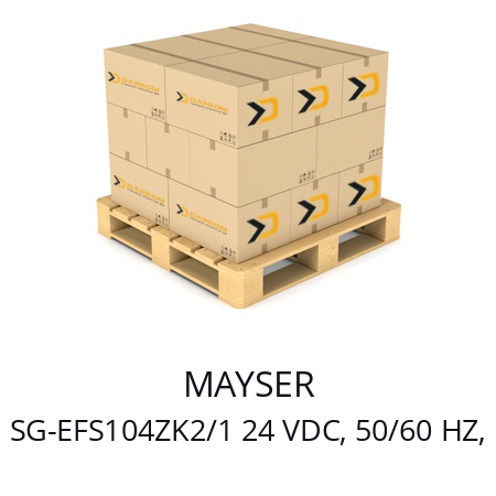   MAYSER SG-EFS104ZK2/1 24 VDC, 50/60 HZ,