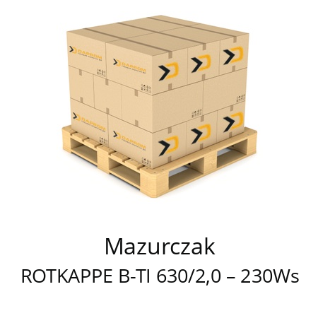   Mazurczak ROTKAPPE B-TI 630/2,0 – 230Ws