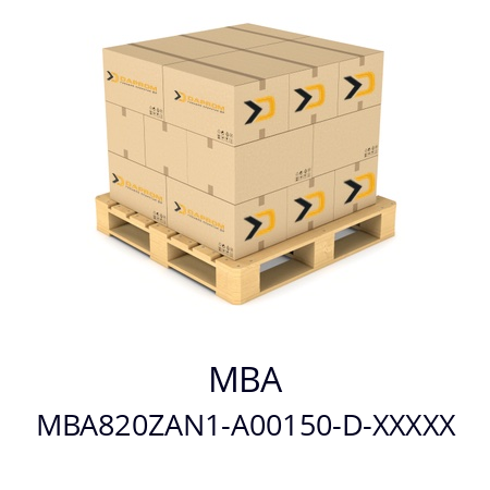   MBA MBA820ZAN1-A00150-D-XXXXX