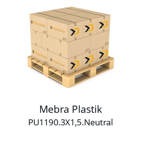   Mebra Plastik PU1190.3X1,5.Neutral