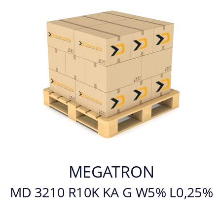   MEGATRON MD 3210 R10K KA G W5% L0,25%