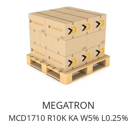   MEGATRON MCD1710 R10K KA W5% L0.25%