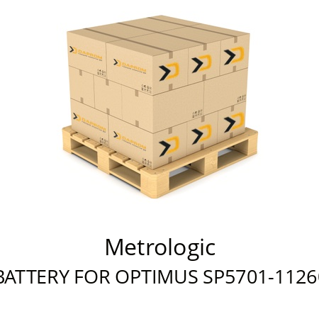  BATTERY FOR OPTIMUS SP5701-11260 Metrologic 