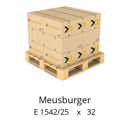   Meusburger E 1542/25    x   32