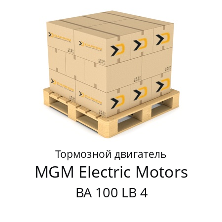 Тормозной двигатель  MGM Electric Motors BA 100 LB 4