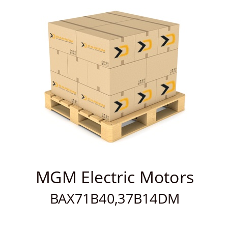   MGM Electric Motors BAX71B40,37B14DM