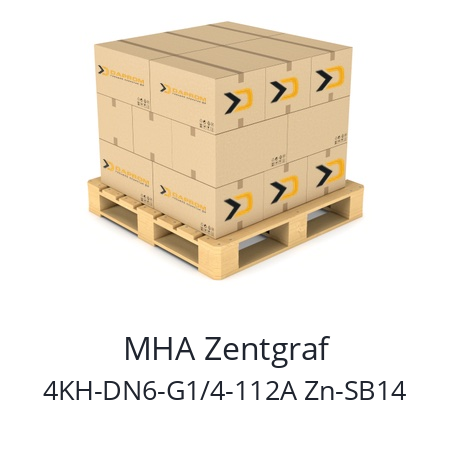   MHA Zentgraf 4KH-DN6-G1/4-112A Zn-SB14