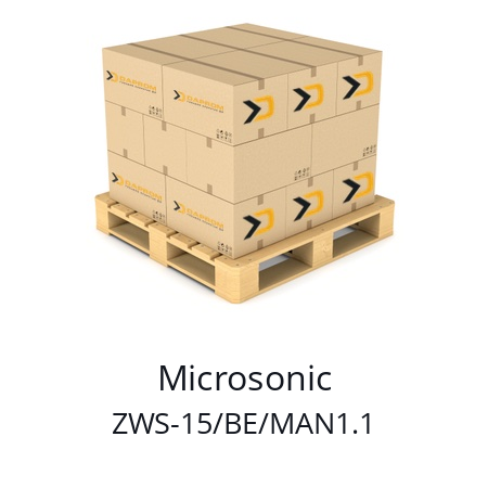   Microsonic ZWS-15/BE/MAN1.1