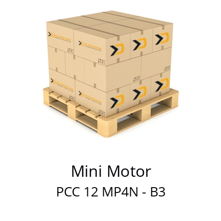   Mini Motor PCC 12 MP4N - B3