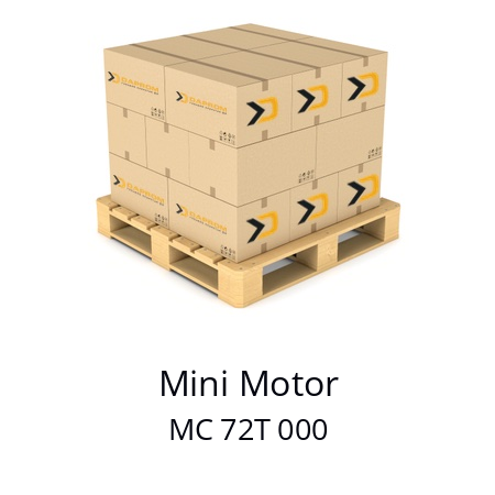   Mini Motor MC 72T 000