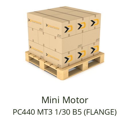   Mini Motor PC440 MT3 1/30 B5 (FLANGE)