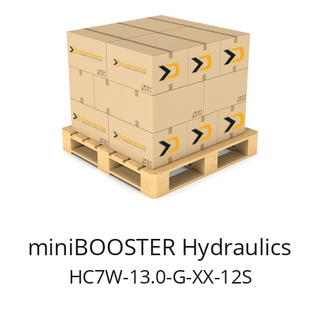   miniBOOSTER Hydraulics HC7W-13.0-G-XX-12S