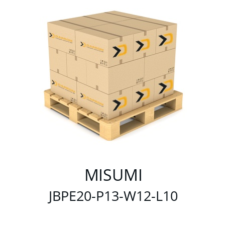   MISUMI JBPE20-P13-W12-L10