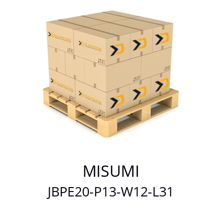   MISUMI JBPE20-P13-W12-L31