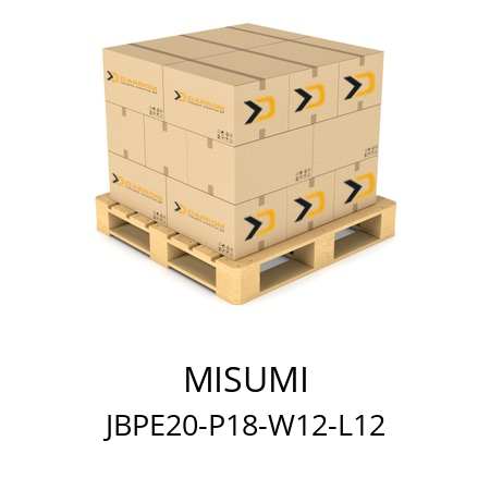   MISUMI JBPE20-P18-W12-L12