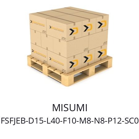   MISUMI FSFJEB-D15-L40-F10-M8-N8-P12-SC0