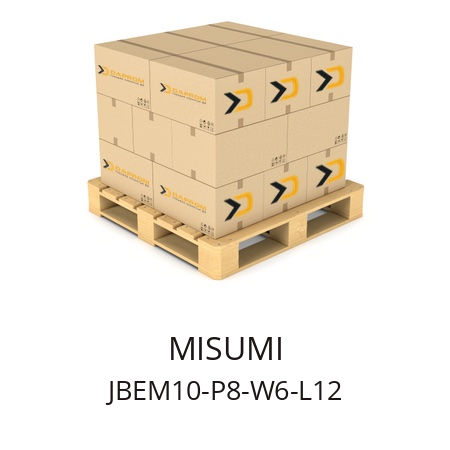   MISUMI JBEM10-P8-W6-L12