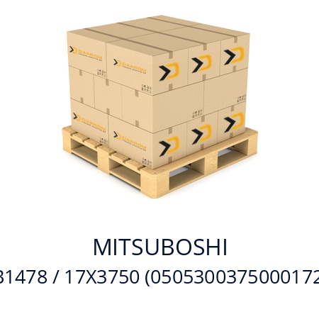   MITSUBOSHI B1478 / 17X3750 (0505300375000172)