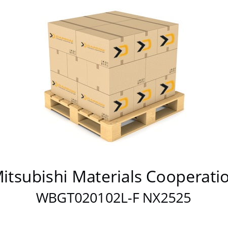   Mitsubishi Materials Cooperation WBGT020102L-F NX2525