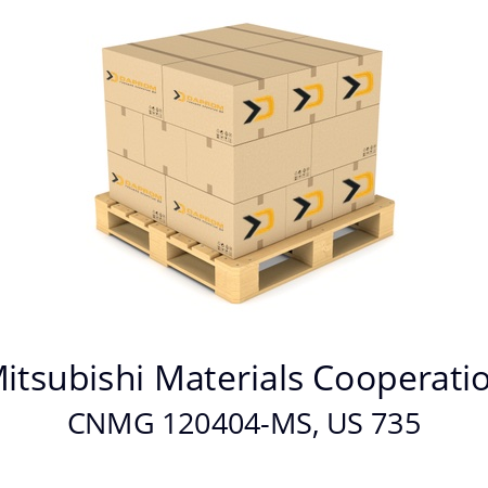   Mitsubishi Materials Cooperation CNMG 120404-MS, US 735