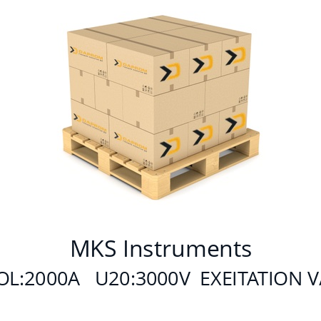   MKS Instruments MV:G5003 A-POL:2000A   U20:3000V  EXEITATION V/HZ:230V/50HZ