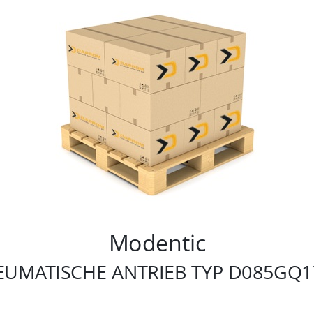   Modentic TYP MD-57D PNEUMATISCHE ANTRIEB TYP D085GQ17DA DN80, PN40