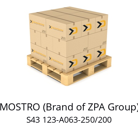   MOSTRO (Brand of ZPA Group) S43 123-A063-250/200