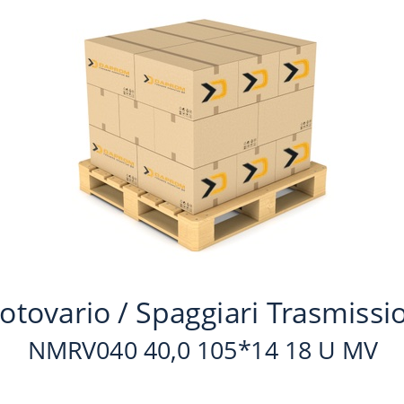   Motovario / Spaggiari Trasmissioni NMRV040 40,0 105*14 18 U MV