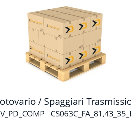   Motovario / Spaggiari Trasmissioni MV_PD_COMP   CS063C_FA_81,43_35_B3