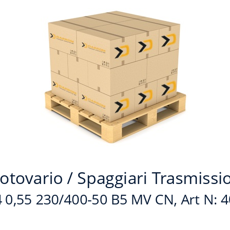   Motovario / Spaggiari Trasmissioni TS71C4 0,55 230/400-50 B5 MV CN, Art N: 4072412