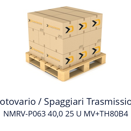   Motovario / Spaggiari Trasmissioni NMRV-P063 40,0 25 U MV+TH80B4