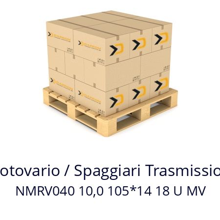   Motovario / Spaggiari Trasmissioni NMRV040 10,0 105*14 18 U MV