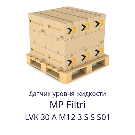 Датчик уровня жидкости LVK 30 A M12 3 S S S01 MP Filtri 