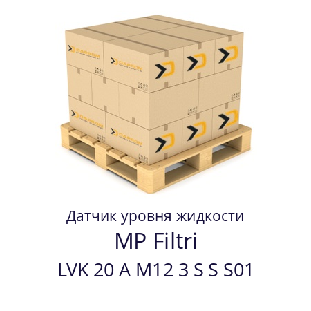 Датчик уровня жидкости LVK 20 A M12 3 S S S01 MP Filtri 