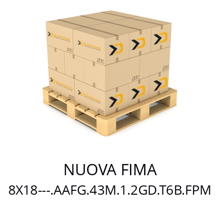   NUOVA FIMA 8X18---.AAFG.43M.1.2GD.T6B.FPM