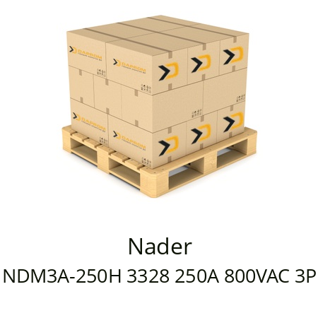   Nader NDM3A-250H 3328 250A 800VAC 3P