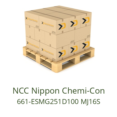   NCC Nippon Chemi-Con 661-ESMG251D100 MJ16S