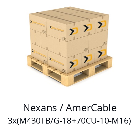   Nexans / AmerCable 3x(M430TB/G-18+70CU-10-M16)