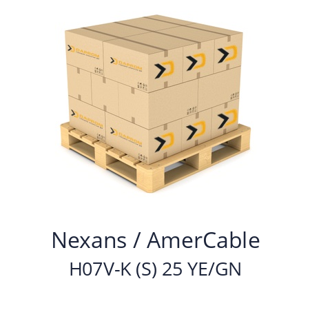   Nexans / AmerCable H07V-K (S) 25 YE/GN