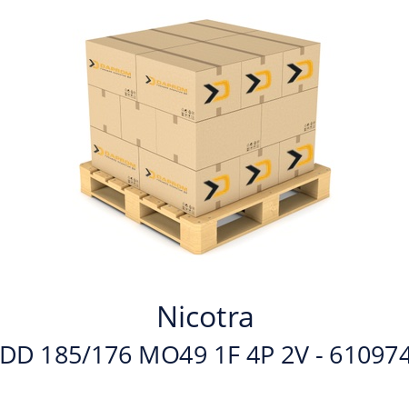   Nicotra DD 185/176 MO49 1F 4P 2V - 610974