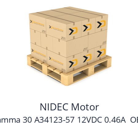   NIDEC Motor Gamma 30 A34123-57 12VDC 0.46A  OEM