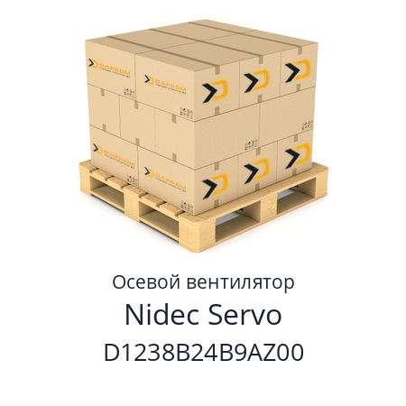 Осевой вентилятор  Nidec Servo D1238B24B9AZ00