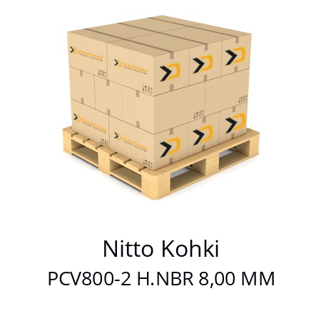   Nitto Kohki PCV800-2 H.NBR 8,00 MM