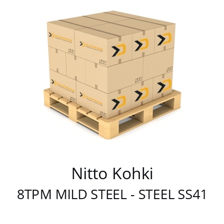   Nitto Kohki 8TPM MILD STEEL - STEEL SS41