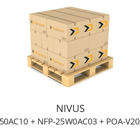   NIVUS NFP0KO250AC10 + NFP-25W0AC03 + POA-V200RT010K3