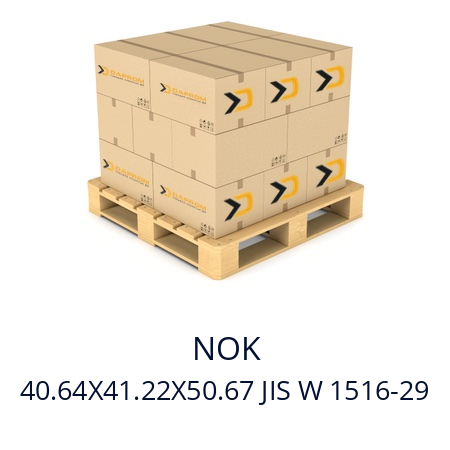   NOK 40.64X41.22X50.67 JIS W 1516-29