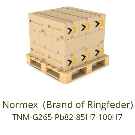   Normex  (Brand of Ringfeder) TNM-G265-Pb82-85H7-100H7