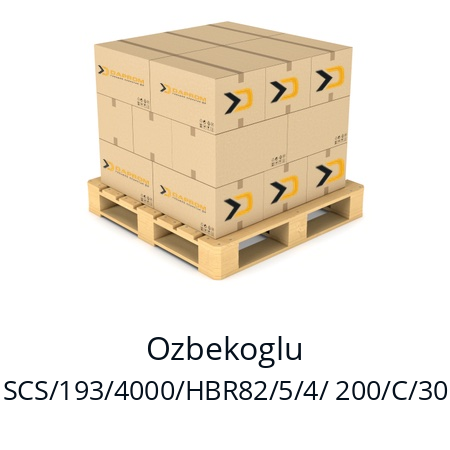   Ozbekoglu SCS/193/4000/HBR82/5/4/ 200/C/30