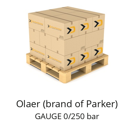   Olaer (brand of Parker) GAUGE 0/250 bar