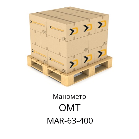 Манометр MAR-63-400 OMT 